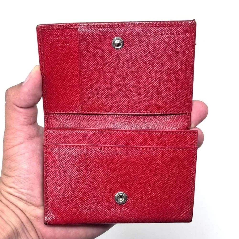 ▪️🔴PRADA BIFOLD CARDHOLDER 🔴▪️